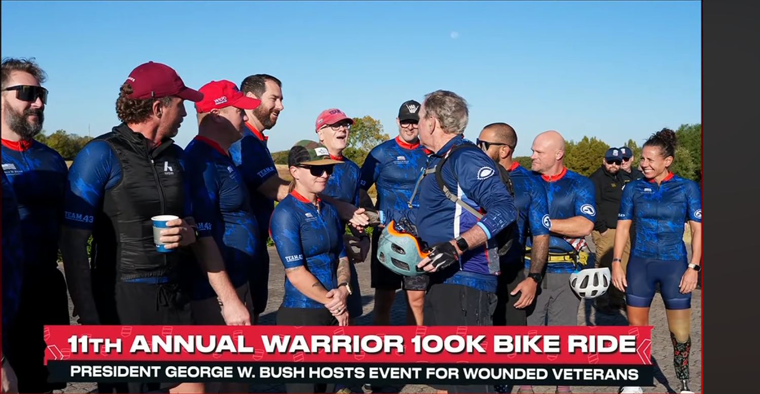Broadcast coverage of the Warrior 100K bike ride for wounded veterans